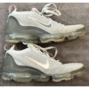 Nike Air Vapormax Flyknit Platinum Pink Sz 6.5Y Womens Sz 7.5 DB1550-004